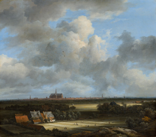 Jacob van Ruisdael (c. 1629–1682)View of Haarlem with Bleaching Groundsc. 1670-1675Oil on canvas55.5