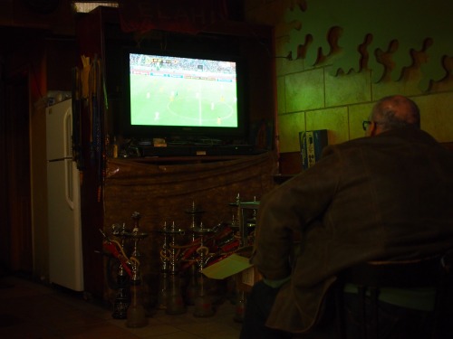 Africa Cup of Nations 2015. Algeria 1 - Côte d’Ivoire 3 1 February 2015, 2:30 pm. Egyptian Coffee Shop, Astoria Steinway Street in Astoria was filled with Algerian fans ahead of the quarterfinal match between Les Fennecs and Les Éléphants.
Hundreds...