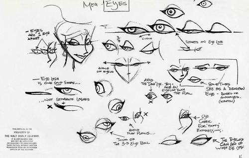 conceptsandcoffee:Disney’s Hercules (1997) concept character designs for Megara 