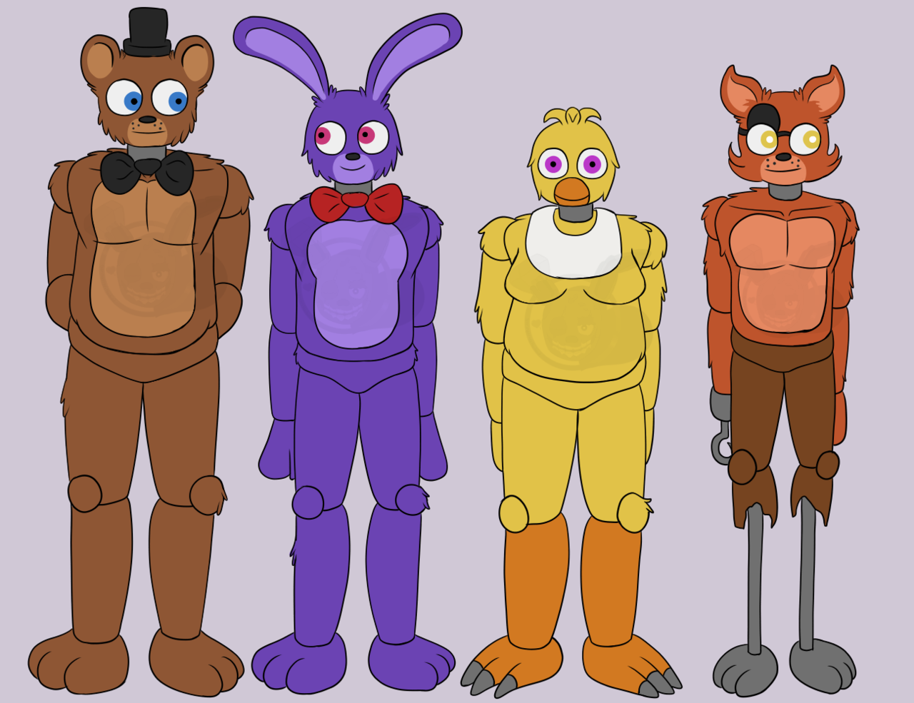 Springtrap as other FNaF Animatronic Types