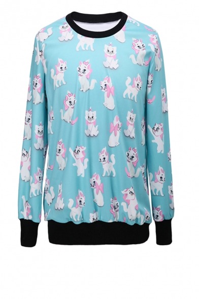 iloveyoucy:   diannaasimonss:  Today we have a lovely cat theme Embroidered Cat Sweater