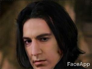severus-my-only-prince: Soo i took the beauty app and made Severus younger. I know somebody did it before, but i wanted to see how other photos will look like and look what i got! 