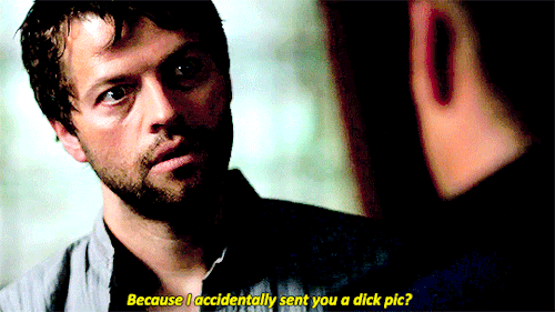 mishasminions:The one where Dean Smith is Endverse!Castiel’s supervisor“Mr. Smith, did you call me in here to proposition me for sex?”