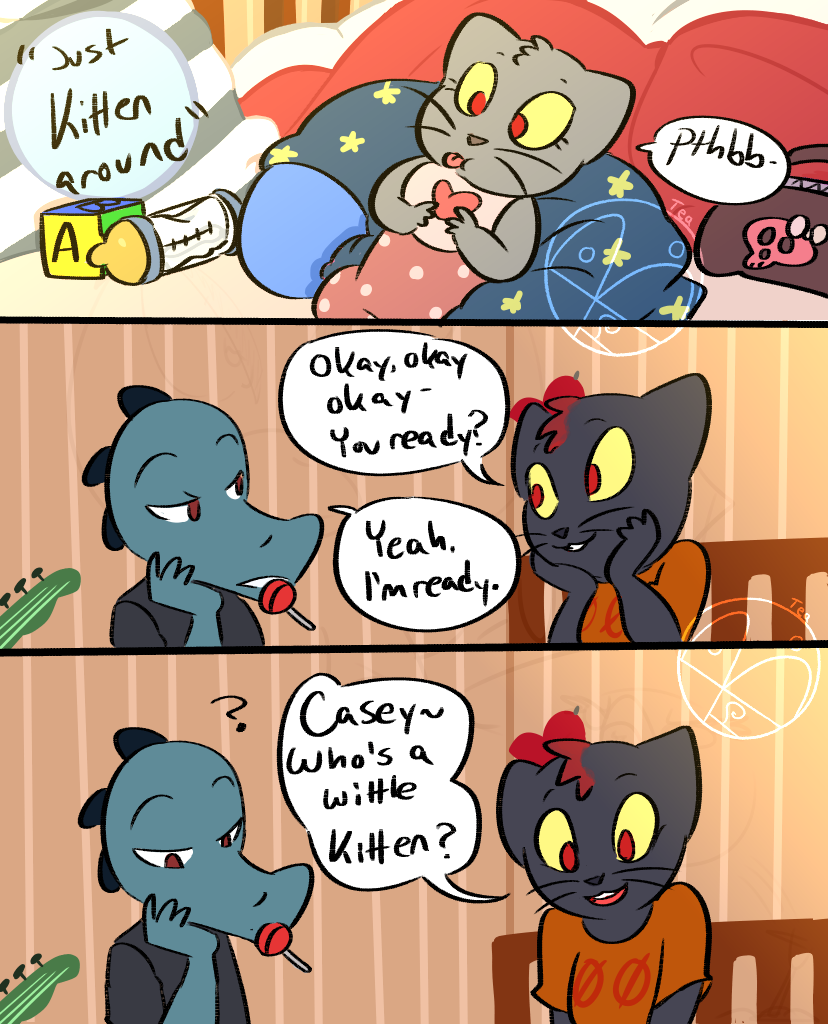 nitw-maebea-after: t3f3r:  Another Momma Mae and Momma Bea comic in which bby Cassandra