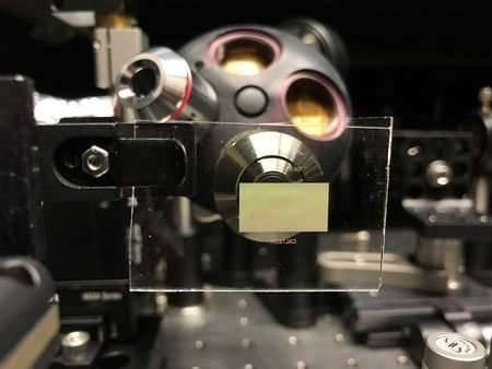 Engineered metasurfaces replace adhesive tape in specialized microscopeThe latest advance in a new t