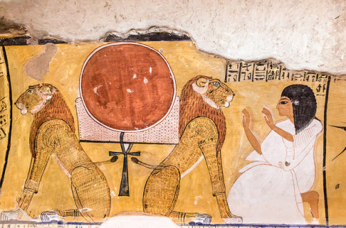 awesomepharoah: Paintings from the tomb of Inherkau *