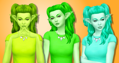 SimLaughLove Bun Bun &amp; Floppy Bunny Hairs in Sorbets RemixUpdated recolours from my ORIGINAL