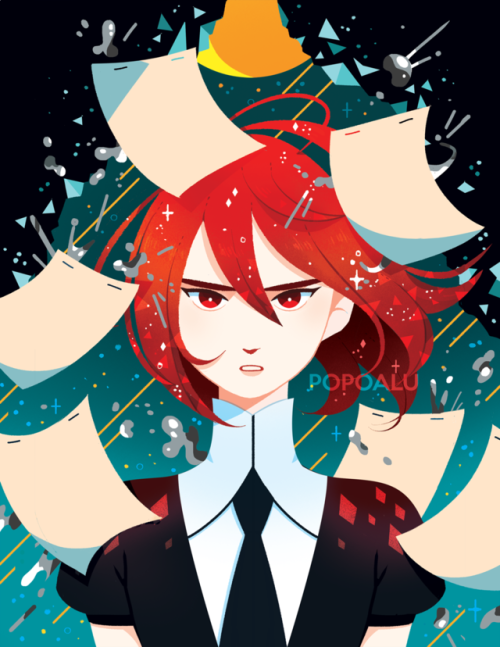 rainingcats: ✨ Another late upload! This time it’s Shinsha for the hnk zine, Phosphor! I will 