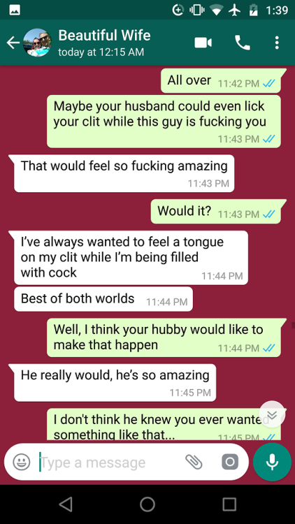 hotwife-texts: Part 3 (I think she likes the idea…)