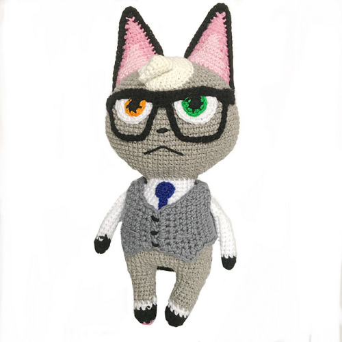 Raymond animal crossing by Ljuda LisnizkajaFree Crochet Pattern Here (May need to make an account)