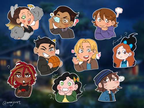 It Lives Anthology Stickers !!
