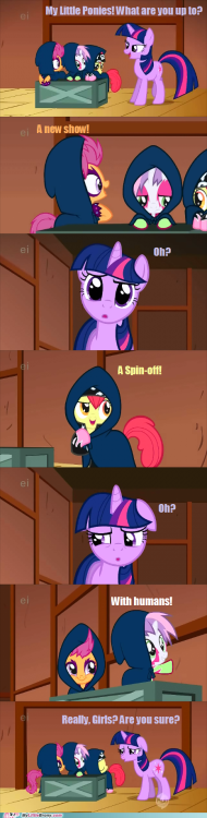 mylittlepony4u:  Really, Girls?http://mylittlepony4u.tumblr.com 