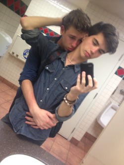 those-cute-boys:  gabtheairbag:  my boyfriends pretty hot eh?  Click Here for more cute boys 