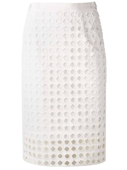 SEA perforated midi skirtSee what&rsquo;s on sale from Farfetch on Wantering.