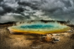 sapphire1707:  Yellowstone Breathing | by eyeofalens | http://ift.tt/1uLsEYA