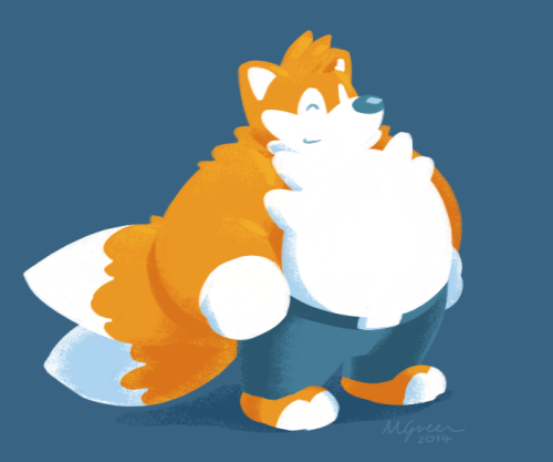 greenendorf:  Now I am drawing pudgy Tails, adult photos