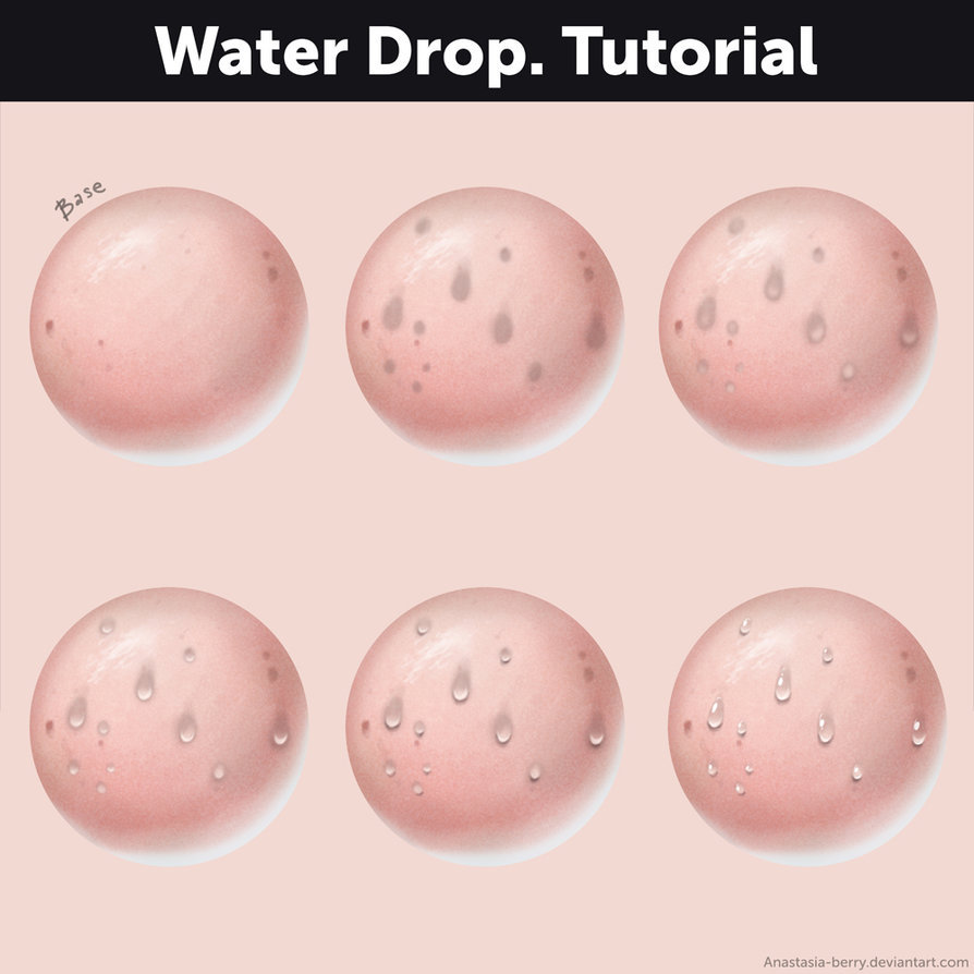 How to Art — Water Drop. Tutorial by Anastasia-berry Support...