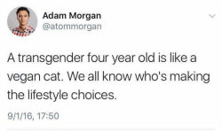 secret-knight: areasontobreathe:  sari-y-fawr: So very true Kids that young are essentially gender neutral, and are still being taught ‘gender norms’ by adults who should know better.  I have the world’s most precious nephew.  When he was 3, he