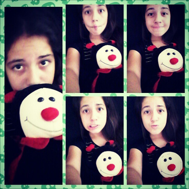 Zizona lindja #me #and #zizona #beautiful #doll #blackandred #cute #loveher #instaphoto