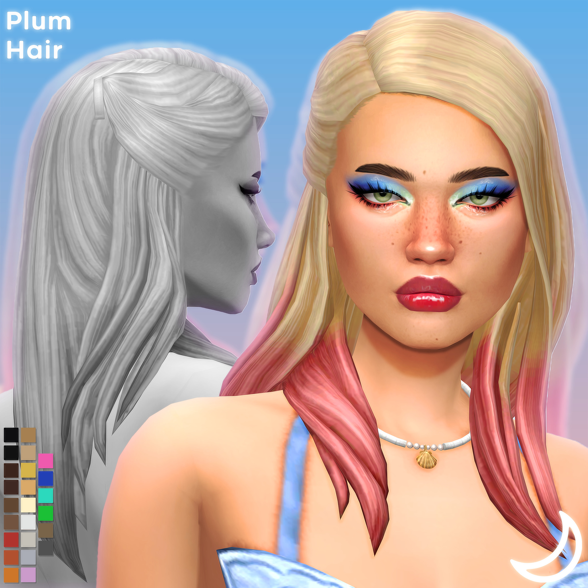 QICC - Claire Hair - The Sims 4 Create a Sim - CurseForge