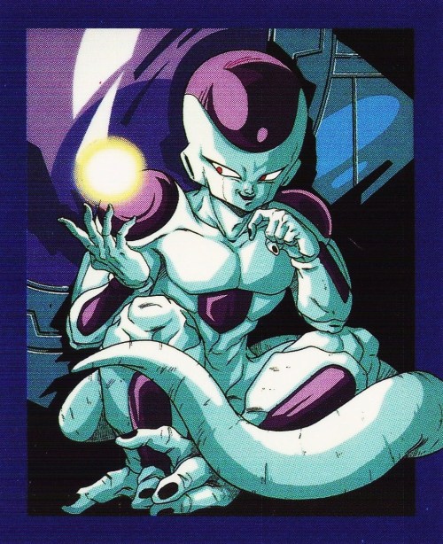 jinzuhikari:  DRAGON BALL Z Vintage (1992) Frieza Scan from DBZ calendar Published by Toei Animation / Shueisha / Fuji TV 