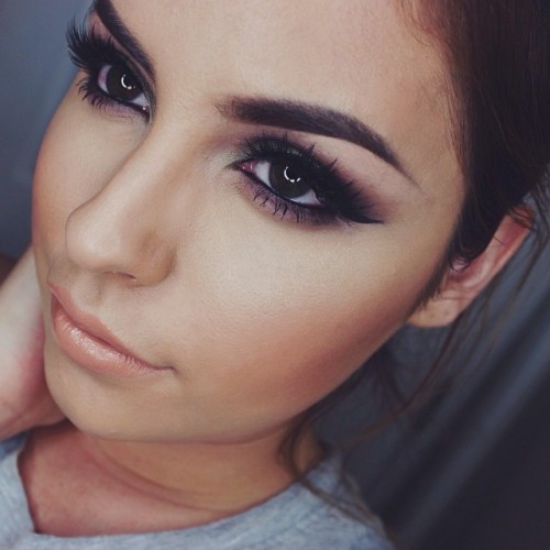 Shaped my eyebrows tonight with @sigmabeauty new brow expert kit in “medium”. Makeup det