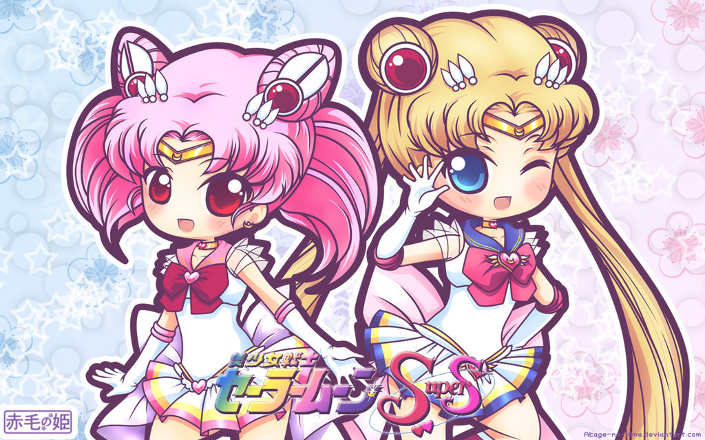 senshi-moon-empire:  Sailor Moon Super S wallpaper by *Akage-no-Hime 
