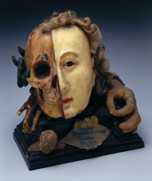 Wax vanitas, Europe, 1701-1800, (science museum; London).