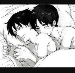 ereri-best-yaoi:  Sweet dreams ~ 😇 