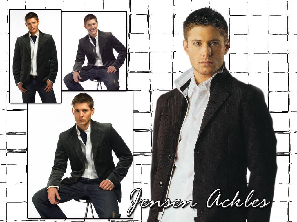 jessica-bones-winchester:  I came across these old Jensen wallpapers I made. Seriously…