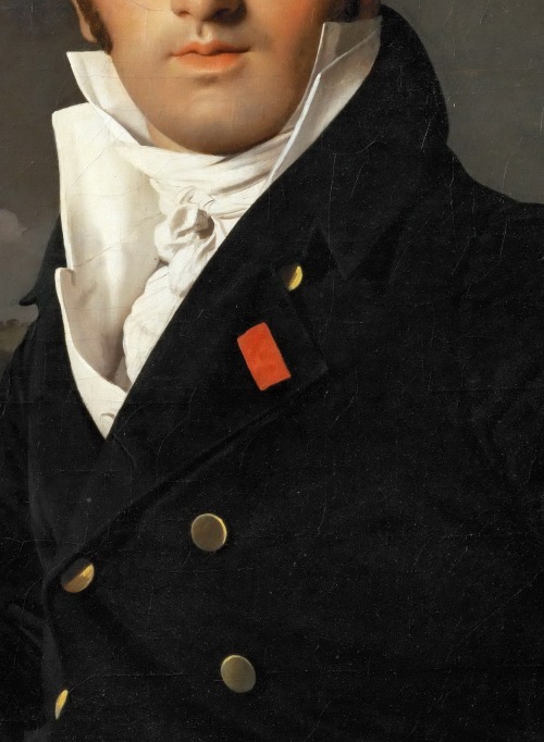 millefeuilleus:Portrait of Charles-Joseph-Laurent Cordier by Jean Auguste Dominique Ingres, 1811, de