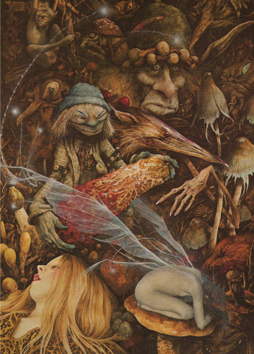 chrysaoraelectrum:  Because I’m a sucker for Brian Froud and Alan Lee’s Faeries.