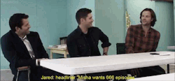 mycocklestiel:  Jensen confirms Misha is