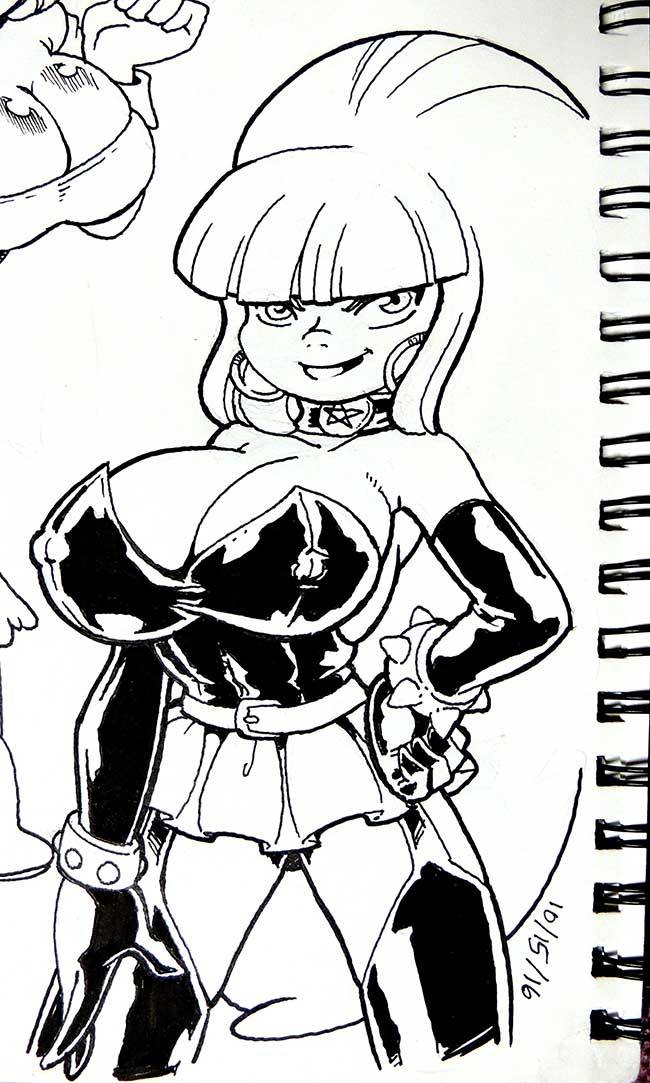 kandlin: Another setof last month’s Inktober pieces.  Like my stuff? Consider supporting