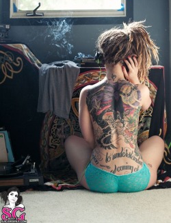 inkdollmafia:  TO UnderstandingCredits: SuicideGirls.com