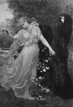 tales-of-the-night-whisperer:  Art by Valentine Cameron Prinsep 