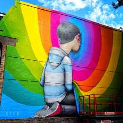 blazepress:  Vibrant Murals Capture the Beauty