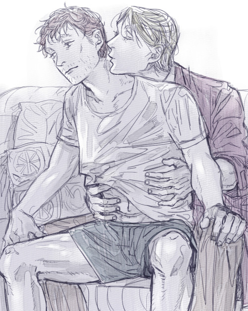 nnarinn:  Post finale themed -2 with …a lot of… cuddling 