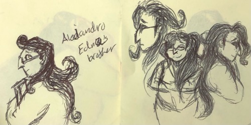 Redraws Of Characters Made Back In 2021. Edith, Or Edna, And Her Brother Alejandro. I Had Fun With These
