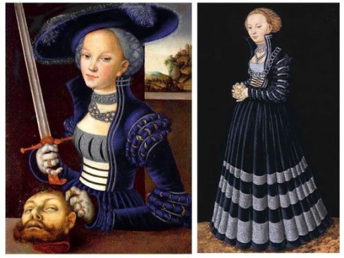 apostatively:sartorialadventure:Germanic Renaissance fashion6. St. Mary Magdalene, 15257. 1515 