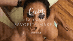 Cum on your face is enough to make you sissygasm
