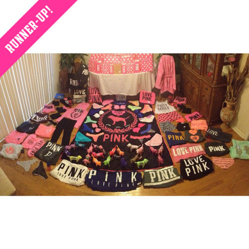 This is one crazy PINK fan! Congrats to our runner-up winners! Check out this one and other crazy-aw