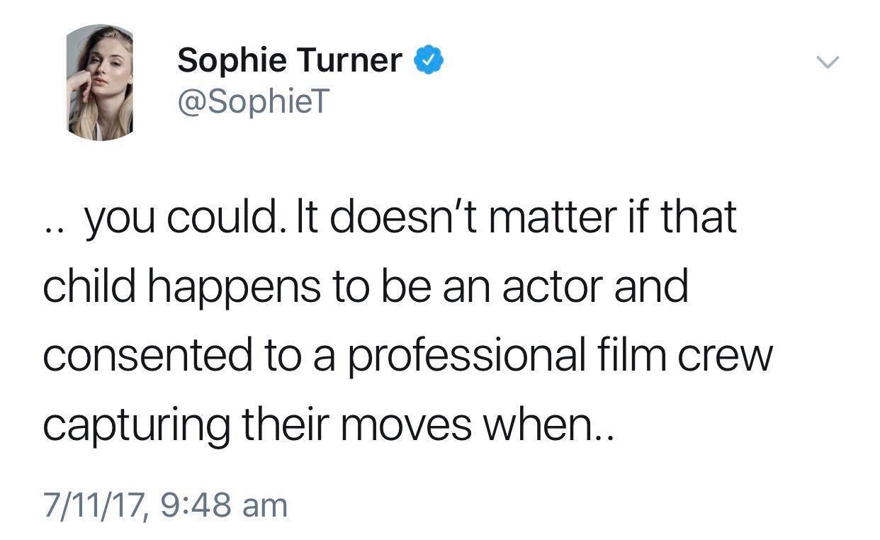 derryintheupsidedown:  Sophie Turner talking about adult people waiting for the cast