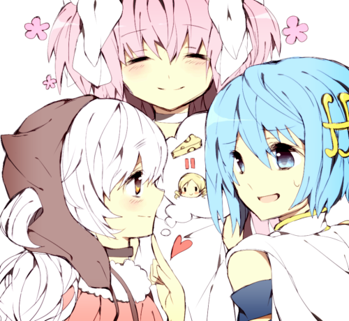 avsguy-anything-goes:  before they went in Homura’s soul gem….. before all of rebellion….. 