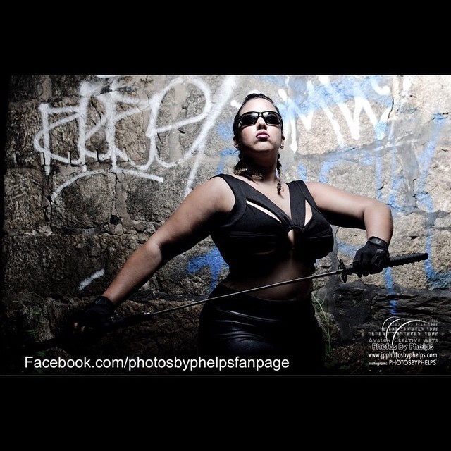 @photosbyphelps  presents Jackie A @jackieabitches  who is inspired by Blade for