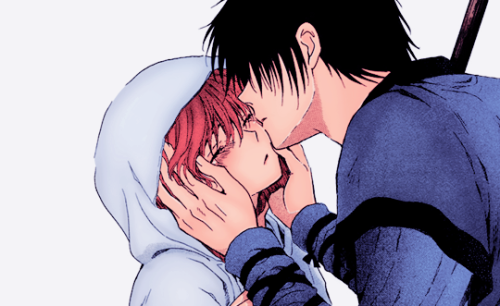 reiiciel:  -Like hell i would leave you! You are the one that i like, dam it!. -I love you hak. Did 