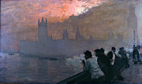 Westminster, by Giuseppe De Nittis, private collection.