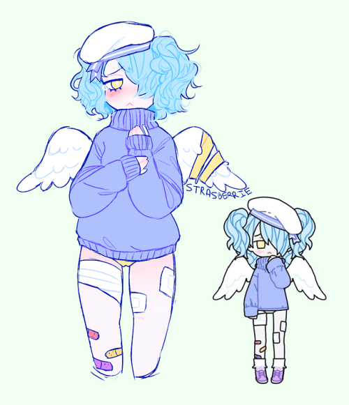 two new ocs I made using Pastel Girl, they are soft babiesidk what to name them tho ¯\_(ツ)_/&ma