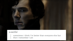 virtual-fakeman:Sherlock + tumblr text posts