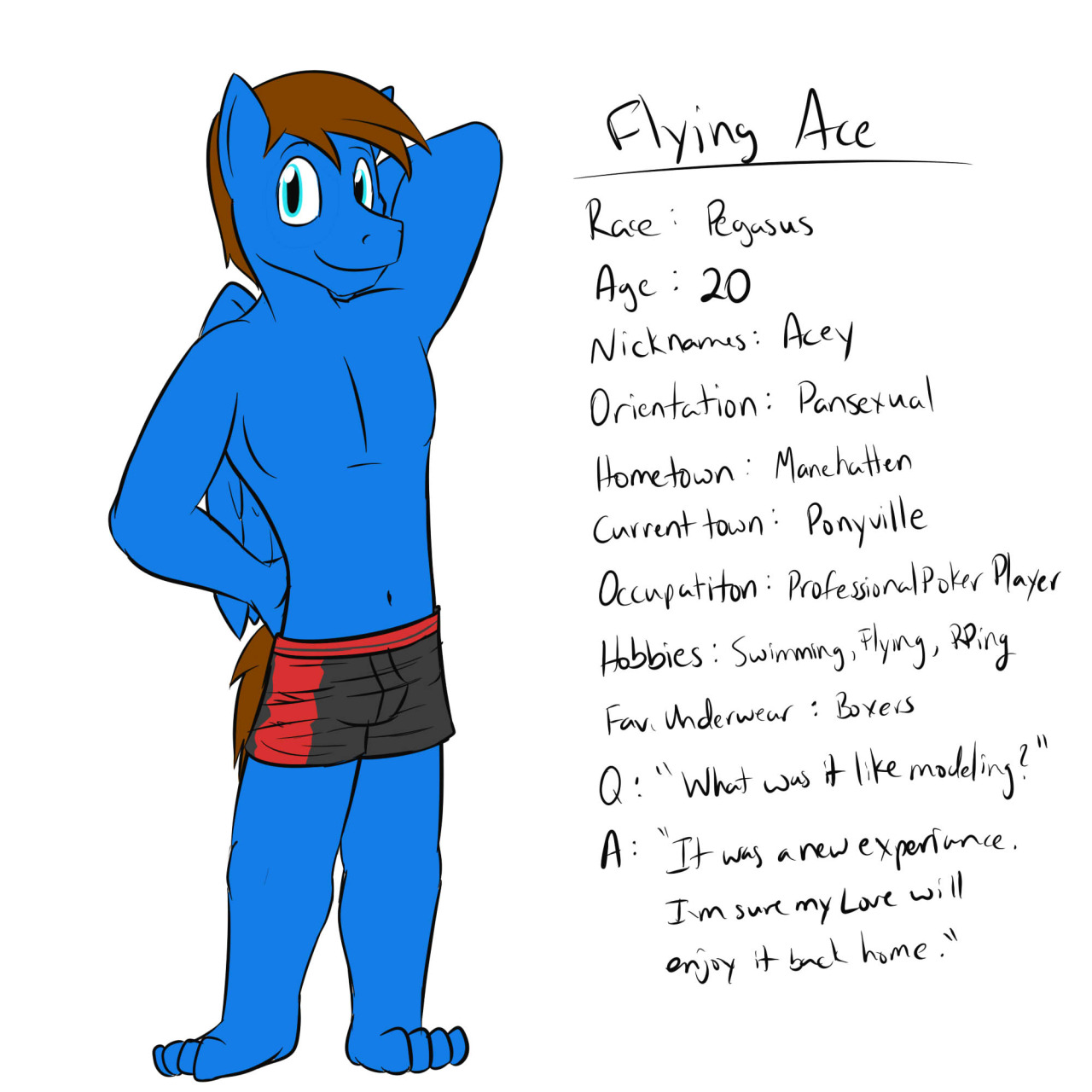 Meet Ace, rather nice guy.